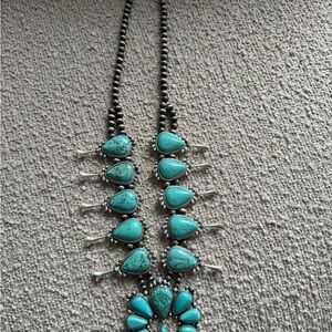 Turquoise and Silver Necklace